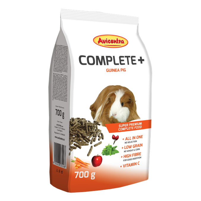 Hrana za morske prašičke COMPLETE+ Avicentra (700g)