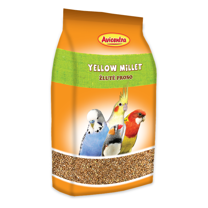 Rumeno proso za ptice Avicentra (1 kg)