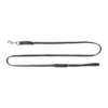Naravni mehki pleteni usnjeni povodec Dingo – siva