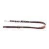 Nastavljiv usnjen povodec Classic Dingo – rjava