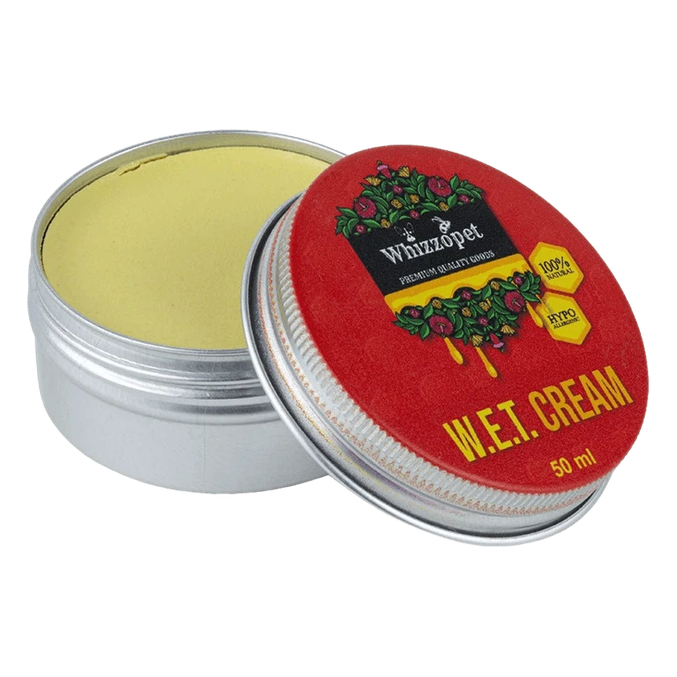 Negovalno mazilo za suho in občutljivo kožo W.E.T. Cream Whizzopet (100 ml)