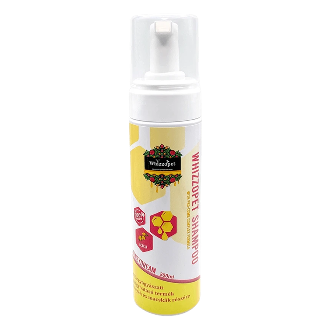 Nežni šampon za pse z vonjem mleka in medu Whizzopet (200 ml)