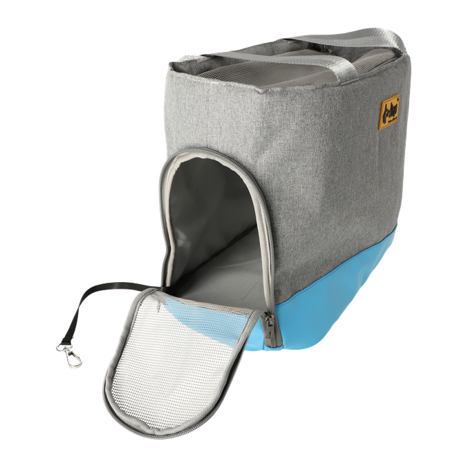Transportna torba Dingo – sivo-modra - slika 3