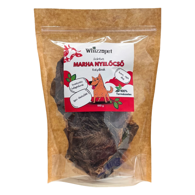 Zračno sušen goveji požiralnik za pse Whizzopet (100 g)