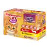 Premium Cat multipack mokre hrane za mačke 12 × 100 g